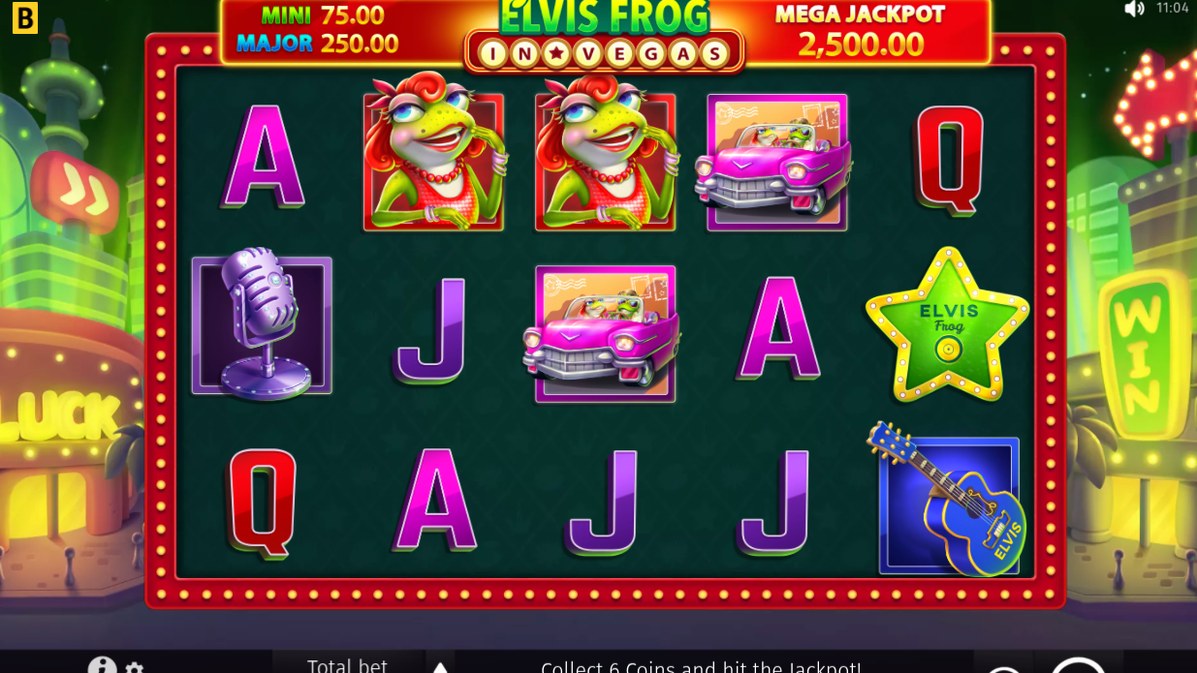 Elvis Frog in Vegas