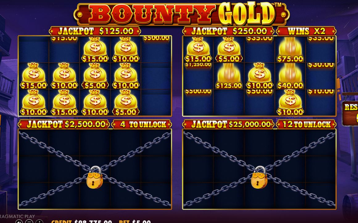 Matrix 2 unlocked, values multiplied by 2