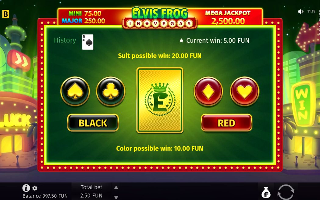 Free Spins round with the special reel in play